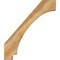 Ekena Millwork 6"W x 26"D x 30"H Imperial Rough Sawn Knee Brace, Western Red Cedar BRC06X26X30IMP00RWR - alternate 2